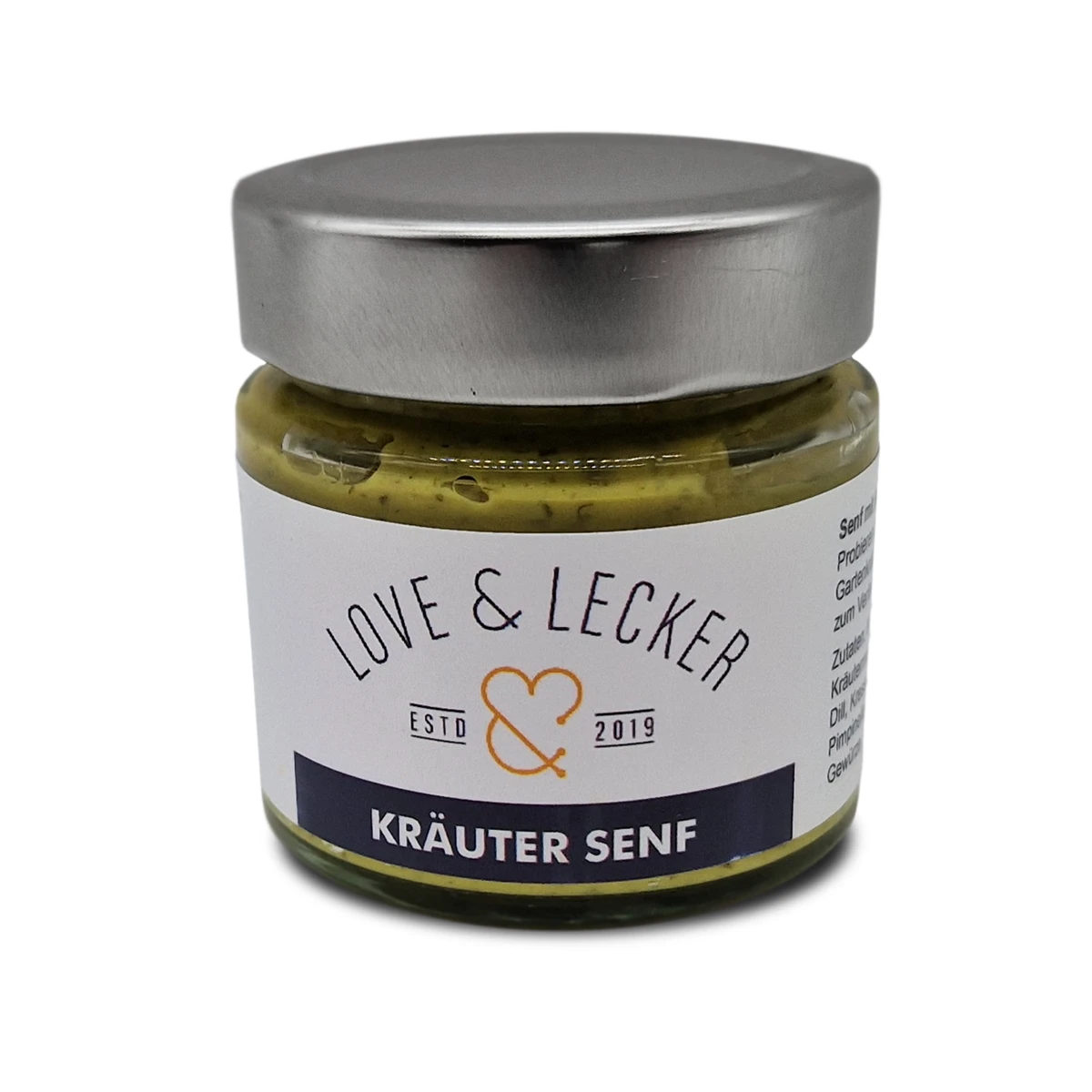 Kräuter Senf Italienische Art | Lebe - Lieber - Lecker